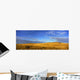 Abandoned House On The Prairies At Sunrise Wall Mural
