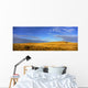 Abandoned House On The Prairies At Sunrise Wall Mural
