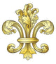 Fleur De Lis Wall Decal