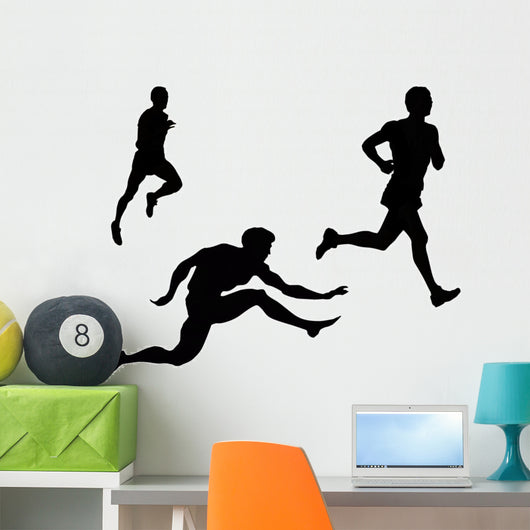 Track and field athletics theme Wall Decal