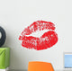 Sexy Red Lips Wall Decal