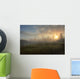 A Summer Sunrise On The Edge Of A Forest Fire Burn In Central Alberta Wall Mural