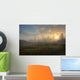 A Summer Sunrise On The Edge Of A Forest Fire Burn In Central Alberta Wall Mural
