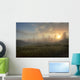 A Summer Sunrise On The Edge Of A Forest Fire Burn In Central Alberta Wall Mural