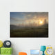 A Summer Sunrise On The Edge Of A Forest Fire Burn In Central Alberta Wall Mural