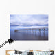 Wooden Pier On Lake Winnipeg At Dusk, Matlock, Manitoba, Canada Wall Mural