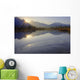 Sunrise Over The North Saskatchewan River In The Canadian Rockies Wall Mural