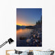 Summer Sunrise On Abraham Lake In The Canadian Rockies Wall Mural