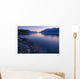 Summer Sunrise On Abraham Lake In The Canadian Rockies Wall Mural