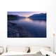 Summer Sunrise On Abraham Lake In The Canadian Rockies Wall Mural