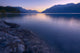 Summer Sunrise On Abraham Lake In The Canadian Rockies Wall Mural