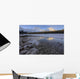 Winter Sunrise On The Athabasca River In Jasper National Park Wall Mural