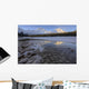 Winter Sunrise On The Athabasca River In Jasper National Park Wall Mural
