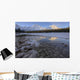 Winter Sunrise On The Athabasca River In Jasper National Park Wall Mural