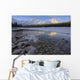 Winter Sunrise On The Athabasca River In Jasper National Park Wall Mural
