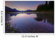 Early Morning On A Fog Covered Maligne Lake In Jasper National Park Wall Mural