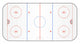 Eishockey Spielfeld Vektor Wall Decal