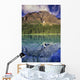 Chephren Lake And Mt Chephren, Banff National Park, Alberta Wall Mural