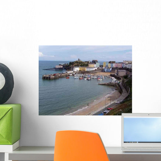 Tenby Harbor Wall Decal