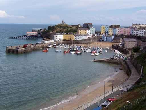 Tenby Harbor Wall Decal