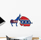 political face off Wall Decal