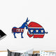 political face off Wall Decal