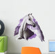 Artistic Splash Purple Pegasus Wall Decal