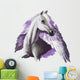 Artistic Splash Purple Pegasus Wall Decal