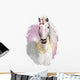 Pink Artistic Splash Unicorn Wall Decal