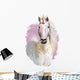 Pink Artistic Splash Unicorn Wall Decal