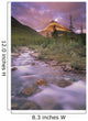 Mt Silverhorn And Silverhorn Creek Wall Mural