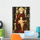 Stained Glass Window Madonna