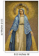 Mosaic of the Virgin Mary Wall Mural