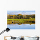 Pond And Cattle Near Mansonville, Eastern Townships, Quebec Wall Mural