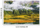 Tern Lake, Fog And Fall Colours, Alaska Wall Mural