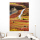 Grizzly Bears And Fall Colours, Denali National Park, Alaska Wall Mural