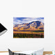 Fall Colours And Fang Mountain, Denali National Park, Alaska Wall Mural