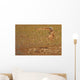 Painterly Effect Of Burrowing Owl Taking Flight Wall Mural