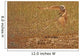 Painterly Effect Of Burrowing Owl Taking Flight Wall Mural