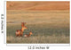 Painterly Effect Of Male White-Tailed Deer With Young Fawn Wall Mural