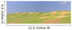 Panoramic Picture Of Patterns In Farmer's Field, Saskatchewan Wall Mural
