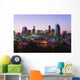Skyline At Dusk, Calgary, Alberta Wall Mural