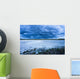 Dry Salt Lake And Clouds At Dusk Near Mortlach, Saskatchewan Wall Mural