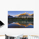 Bow Lake And Crowfoot Mountain At Sunrise Wall Mural