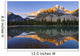 Bow Lake And Crowfoot Mountain At Sunrise Wall Mural