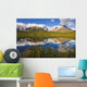 Waterfowl Lakes And Mount Chephren At Sunrise Wall Mural