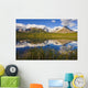 Waterfowl Lakes And Mount Chephren At Sunrise Wall Mural