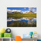 Waterfowl Lakes And Mount Chephren At Sunrise Wall Mural