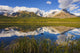 Waterfowl Lakes And Mount Chephren At Sunrise Wall Mural
