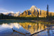 Waterfowl Lakes And Mount Chephren At Sunrise Wall Mural